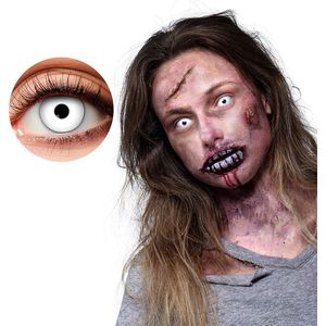 Boland - Weeklenzen Infected - Volwassenen - Halloween en Horror - Halloween contactlenzen - Horror