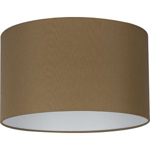 Uniqq Lampenkap stoffen cognac Ø 35 cm – 20 cm hoog