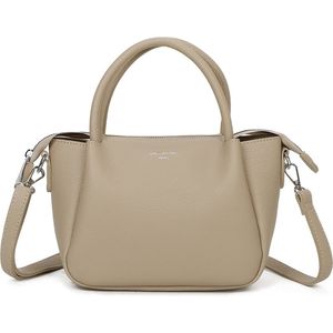 Gallantry - Handtas - Schooltas - Schoudertas - Crossbody - Werktas - Dames Tassen - Tassen - Taupe