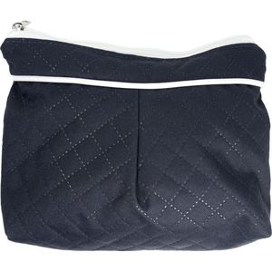 P'tit Chou - Toiletzakje Trento Navy blue - stof