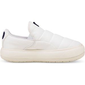 PUMA SELECT Suede Mayu Slip-On Canvas Sneakers - Puma White / Marshmallow - Dames - EU 38