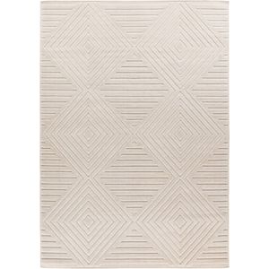Lalee Viva | Modern Vloerkleed Laagpolig | Ivory | Tapijt | Karpet | Nieuwe Collectie 2024 | Hoogwaardige Kwaliteit | 160x230 cm
