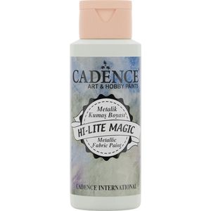 Cadence Hi Lite Magic Metallic Textielverf 59 ml Rood