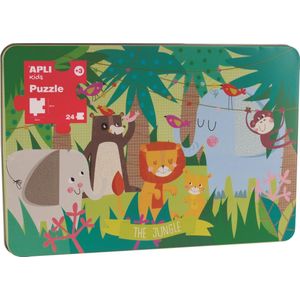 Kinderpuzzel Apli Jungle 24 Onderdelen (24 Onderdelen)