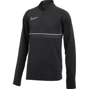 Nike Academy 21 Trainingssweater Junior Sporttrui - Maat 122 - Unisex - Zwart/Grijs/Wit