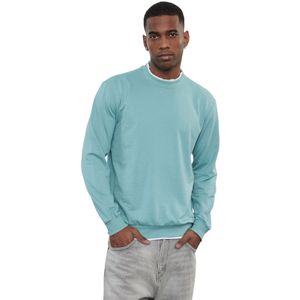 Trendyol Blauwe Regular Cut Sweatshirt Tmnaw22Sw0658