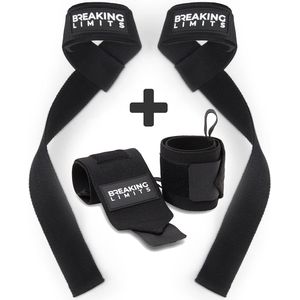 lifting straps & polsbandages voor krachttraining, gewichtheffen, bodybuilding, fitness, powerlifting straps & polsbandages