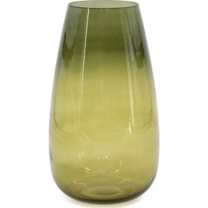HomeBound by KY | Glazen vaas olive | bloemenvaas