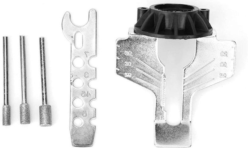 Kettingzaag Slijpen Slijpen Set Polijsten Tool Accessoire voor Chainsaw Sharpener Whale Front
