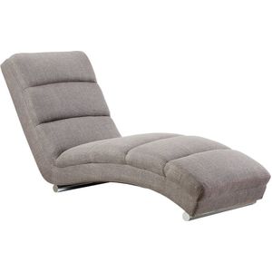 Relaxfauteuil Maeve Grijs - Polyester - Zithoogte 40 cm - Zitdiepte 0 cm