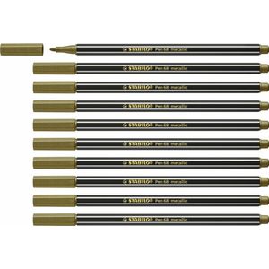 STABILO Pen 68 Metallic - Premium Metallic Viltstift - per stuk