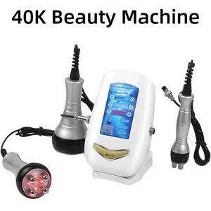 40K 3 In 1 Ultrasone Lichaam Afslankmachine - Rf Beauty Apparaat - Gezichtsmassageapparaat - Verzorgingstool - Huid Strakker - Gezicht Tillen - Huid