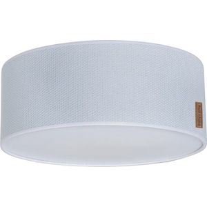 BO Baby's Only - Gebreide Plafondlamp babykamer - Plafonnière Classic - Poederblauw - Ø35 cm - Inclusief pendel - E27 fitting - 13 watt