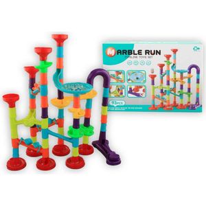 93-delige Marble Run Knikkerbaan