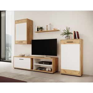 Meubella - Wandmeubel Seattle - Wit