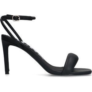 Sacha - Dames - Zwarte sandalen met naaldhak - Maat 42
