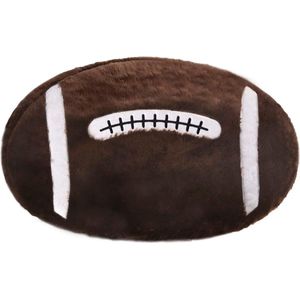 Pluche American footballkussen, 55 x 35 cm, pluizig voetbalkussen, zachte sportbal, interactieve voetbal, creatieve kamerdecoraties, verjaardagsfeestje, cadeau voor kinderen