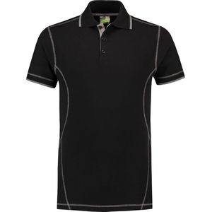 L&S Polo Flatlock SS for him