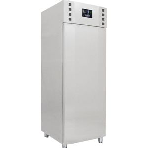 roestvrijstalen koelkast - 550 liter - circulerende lucht - 700x710x(h)2050mm