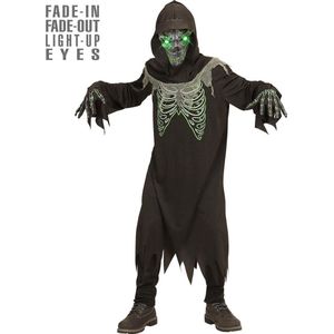 WIDMANN - Zwart en groen reaper kostuum voor kinderen - 158 (11-13 jaar)