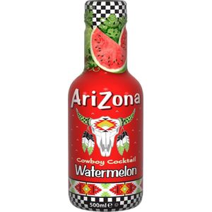 Arizona Iced Tea Watermelon Smaak Tray 6 flesjes van 50cl