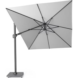 Challenger T2 zweefparasol 350x260 cm lichtgrijs