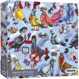Puzzel 1000 stukjes - Pigeons of London