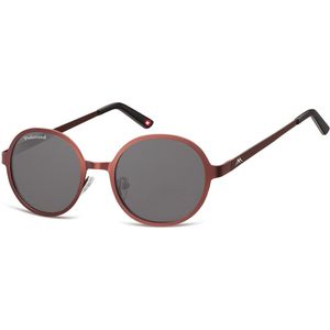 Montana Zonnebril Unisex Rond Rood Mp87e