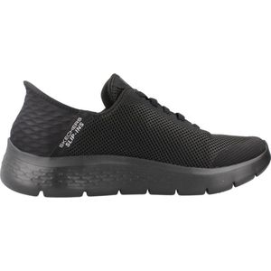 Skechers Go Walk Flex - Hands Up Heren Instappers - Zwart - Maat 43