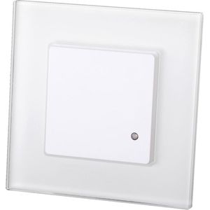 HOFTRONIC - Bewegingssensor met schemerschakelaar inbouw - Microwave - 15 Meter - maximaal 1200 Watt - Wit