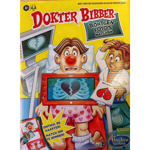 Hasbro Gaming Dokter Bibber - Actiespel met X-Ray twist voor kinderen vanaf 6 jaar