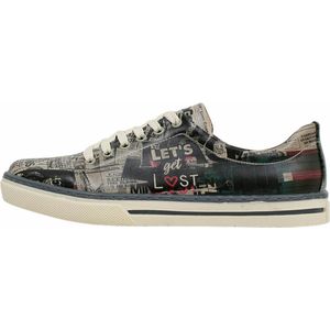 DOGO Dames Sneakers- Lets get lost 37