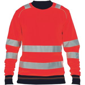 Cerva KNOXFIELD high-vis sweatshirt 03060072 - HV Rood - XXL