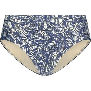 Ten Cate - Bikini Broekje Midi Abstract Loops - maat 46 - Blauw