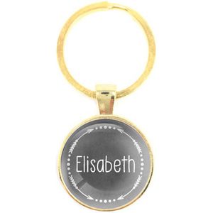 Sleutelhanger Glas - Elisabeth