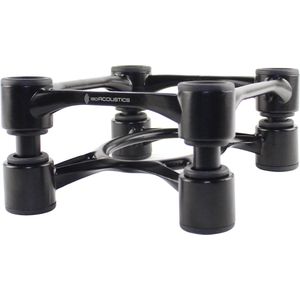 IsoAcoustics Aperta Isolator Monitor Speaker Stands, Per Paar, Zwart