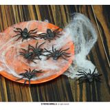 Fiestas Guirca - Decoratie spinnen (6 stuks) - Halloween - Halloween Decoratie - Halloween Versiering