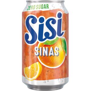 Sisi - Zero Suikervrij - Frisdrank - 24 Blikjes - 330ml - Sisi Zero