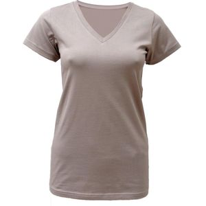 Yoga-T-Shirt ""Snake"" - taupe S Loungewear shirt YOGISTAR