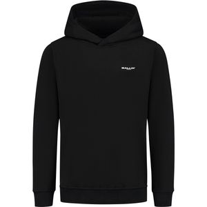 Ballin Amsterdam - Jongens Regular fit Sweaters Hoodie LS - Black - Maat 6