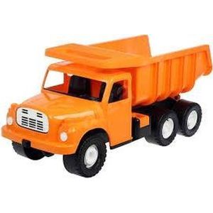 Tatra Truck kiepwagen - 70 cm - Oranje - 100kg draaggewicht