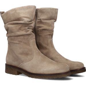 Gabor 703.1 Enkellaarsjes - Enkelboots met rits - Dames - Beige - Maat 35,5