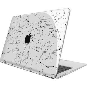 Selwo Hoes compatibel met MacBook Air 13 (2018-2020 vrijgave) A2337(M1)/A2179/A1932, ultradunne gladde harde beschermhoes Snap Case compatibel met MacBook Air 13 inch Retina, sterrenbeeld (helder)