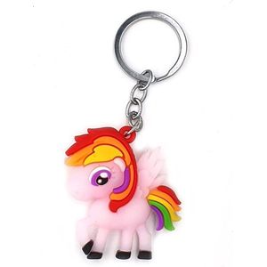 CHPN - Sleutelhanger - Unicorn sleutelhanger - Eenhoorn sleutelhanger - Unicorn keychain - Cadeau - Kinderfeestje - Roze