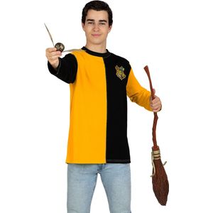 Funidelia | Carlo Kannewasser Toverschool Tshirt Harry Potter voor mannen - Films & Series, Tovenaars, Gryffindor, Hogwarts - De beste nerd-merchandise en cadeaus voor echte fans met Kerstmis, verjaardagen of een speciale gelegenheid - Geel