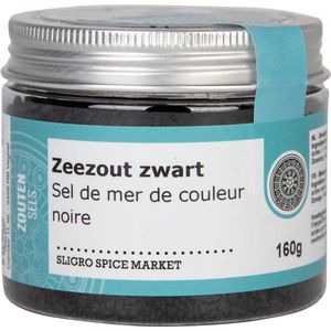 Sligro Spice Market Zeezout zwart 160 gram