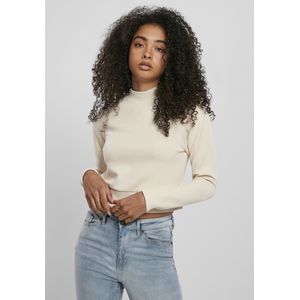 Urban Classics - Interlock Short Turtleneck Sweater/trui - M - Creme