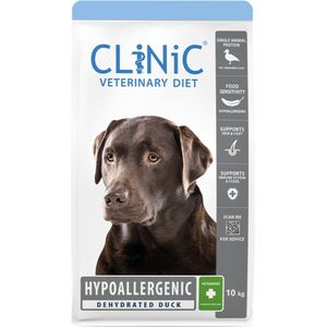 Clinic Hondenvoer Hypoallergeen Eend 10 kg