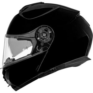 CMS GTC PLAIN - Zwart - Systeemhelm - Motorhelm - scooterhelm - Maat L