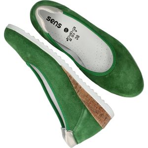 Sens Ballerina's - Dames - Groen - Maat 37